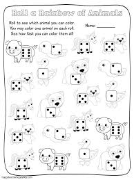 Roll A Rainbow Of Animals Free Math Game Great To Use With Brown Bear Backtoschool Brownbear Kindergarten Math Games Free Math Games Kindergarten Math