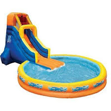 Water Slide Backyard Inflatable Waterslide Park Biggest Outdoor Fun Splash Play 26753355464 Ebay Inflatable Water Slide Water Slides Kids Water Slide