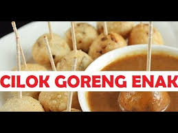 Resep cilok hampir mirip dengan bakso, namun dibuat dari komposisi bahan dasar yang berbeda. Cara Membuat Cilok Goreng Enak Youtube