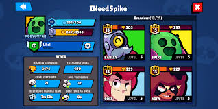 Attack, super and gadget description. I Got Spike Within One Week Of Creating This Account U Can Try The Same By Changing Ur Name Good Luck Brawlstars