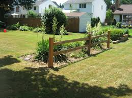 With the right cedar fence, you get authentically split wood fencing, not fencing that has been sawn to look as though it were split. Wooden Split Rail Fence Sadler Fence And Staining