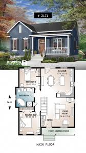 One Story Economical Home With Open Floor Plan Kitchen With Island Small Affordable Homedesign Houseplan Ho House Plans Sims House Plans House Blueprints