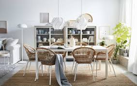 Tingby Nilsove Tafel En 4 Stoelen Wit Rotan Wit Ikea Eetkamer Ikea Eetkamertafel Boerderij Inrichting Woonkamer