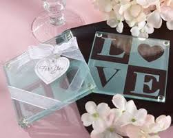 Clearly In Love Love Glass Coasters Set Of 2 At Weddingfavors Org Wedding Coasters Favors Wedding Coasters Wedding Gifts