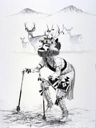 Native American Deer Dance Hledat Googlem Native American Paintings Southwest Artwork Dancers Art