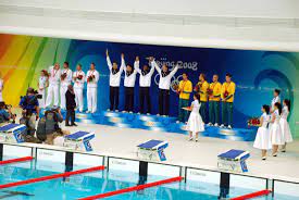 Play jamaica rolls to men's 4x100m relay final video. Swimming At The 2008 Summer Olympics Men S 4 100 Metre Freestyle Relay Wikipedia