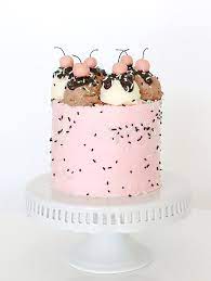 Then prepare the cake according to the box directions but omit the water and oil. Ice Cream Cake Ice Cream Cake Cream Cake Cake Desserts