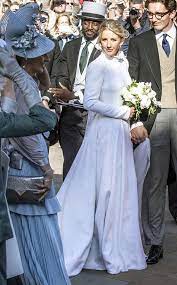 Ellie Goulding S Wedding Dress Took More Than 640 Hours To Make All The Details E News Celebrity Wedding Dresses Wedding Dresses Dresses