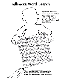 We will be adding more word searches often. Halloween Word Search Coloring Page Crayola Com