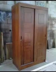 Karena tampilannya yang sangat futuristik dan elegan seperti halnya produk best seller kami lemari pakaian putih 2 pintu. Almari Pakaian Minimalis Polos 2 Pintu Sliding Almari Baju Almari Kayu Jati Jepara Cushion Kamar Tidur Lazada Indonesia