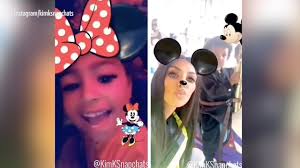 Kim Kardashian West Takes Saint and North to Disneyland — See the Cute  Mommy-and-Me Snaps