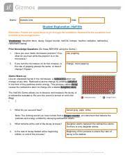 Student exploration energy conversions gizmo answer key. Half Life Gizmo Pdf Name Avvai Saravanabavan Date Student Exploration Half Life Directions Follow The Instructions To Go Through The Simulation Course Hero