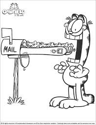 Whether you are a fan of coloring in or you just love anything to do with cats and cat pictures you will find something amongst it for either yourself, your friends or your family to enjoy. Garfield Coloring Page For Kids Coloring Library