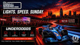 Screening of Barcelona Grand Prix at Underdoggs...