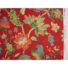 Etsy.com has been visited by 1m+ users in the past month Traditional Lee Jofa Cameron Ruby Floral Print Upholstery Fabric 4y Chairish