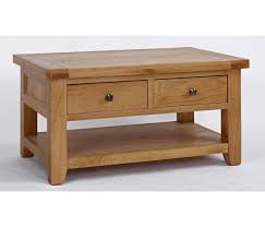 Oak lift top 4 legs 1 coffee table with storage. Devon Oak Coffee Table 2 Drawers