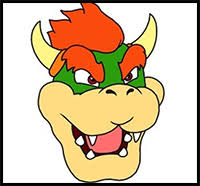My name is rob, i'm married to mrs. How To Draw Super Mario Bros Characters Mario Luigi Bowser Princess Peach Daisy Yoshi Toads Goomba Drawing Tutorials Lessons