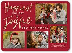 For our main christmas cards i ordered the regular folded cards that are blank and fit one photo. Christmas Photo Cards Shutterfly Page 1