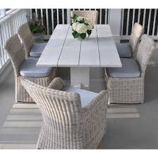 Kingsley Bate Oslo Coastal White Teak Rectangular Outdoor Dining Table Large In 2020 Outdoor Dining Table Small Outdoor Kitchens Outdoor Dining Furniture