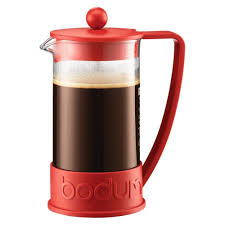 How To Use A French Press Step By Step Use Water That Is Slightly Cooler Than Boiling Grind Your Coffee And Tea Makers Red Coffee Maker French Press Coffee