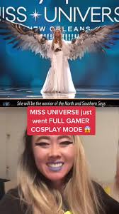 Best Cosplay Girl: MISS UNIVERSE Full Gamer Cosplay Mode