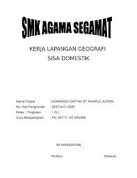 Kerj a l ap angan geogr afi. 2