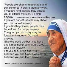Mother Teresa Quotes Believe Quotes Inspirational Quotes Pictures
