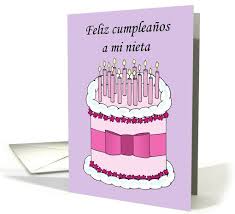 Happy Birthday Quotes In Spanish For Husband Happy Birthday Granddaughter In Spanish Card Happy Birthday Aunt Happy Birthday In Spanish Happy Birthday Niece