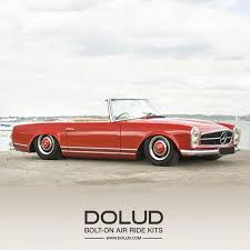 Ferrari No Bagged W113 Pagoda We Have Bolt On Kits For Rare Classic Mercedes And Bmw Contact Us Directly Airride Classic Mercedes Air Ride Mercedes