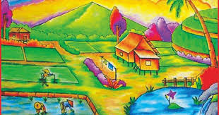 Gambar lukisan yang mudah digambar cikimm com 58 contoh gambar ilustrasi pemandangan alam yang mudah 182 gambar i menggambar bunga ilustrasi ilustrasi alam Gambar Pemandangan Paling Bagus