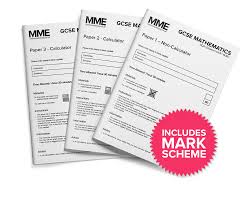 Gcse Maths Bundle Papers And Revision Cards Mme