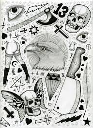 Black And White Flash Tattoo Flash Sheet Tattoo Flash Art Flash Art