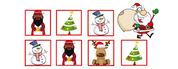 Faciles infantiles dibujos de los derechos de. Juego Memory De Navidad Para Imprimir Especial Navidad Juegos Y Fiestas Guia Del Nino