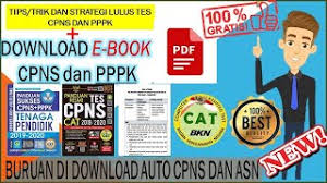 Kepala badan kepegawaian negara (bkn) bima haria wibisana mengungkapkan, proses. Tips Dan Trik Bahas Soal Pppk 2021 Dan Cpns 2021 Bagi Bagi E Book Pdf Cpns Dan E Book Pppk 2021 Youtube