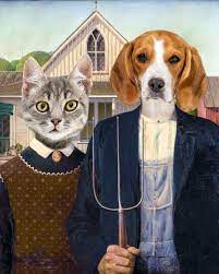 Honor your wonderful pet with their own customized pet portrait. Pet Portrait Cat And Dog Custom Portrait By Delphimages On Etsy Pop Art Pet Portraits Pop Art Animals Funny Dog Painting