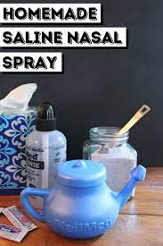 Homemade Saline Nasal Spray In 2020 Saline Nasal Spray Nasal Spray Allergy Nasal Spray