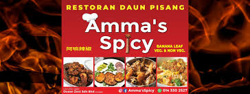 I started eating nasi daun pisang or banana leaf rice and fell in love with it when i was studying at the university. Restaurant Daun Pisang Amma S Spicy Home Puchong Menu Prices Restaurant Reviews Facebook