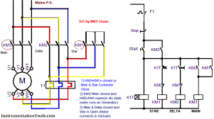 Motor Star Delta Starter Working Principle Instrumentationtools