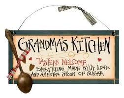 Grandma S Kitchen Wood Sign Allposters Com Grandmas Kitchen Grandma Cooking Christmas Kitchen