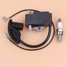 The ignition system of the stihl unit produces an electromagnetic field of a very low intensity. Ignition Coil Module Magneto Kit For Stihl Fs90 Fs100 Hl100 Hl95 Km90 Ht100 Km130 Trimmer Replace 41804001308 Grass Trimmer Aliexpress