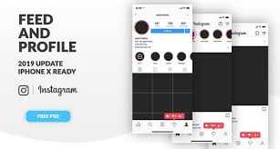 It is a standalone vertical video application owned by instagram created for smartphones. Free Instagram Feed And Profile Psd Ui 2019 Marinad