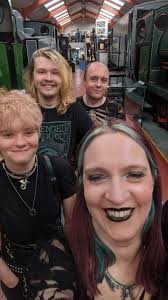 Fabulous day with the family and friends at Leeds Middleton Railway  Steampunk Event!!