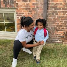 Kimberly Gill and her Son Basil Shere Elliot
