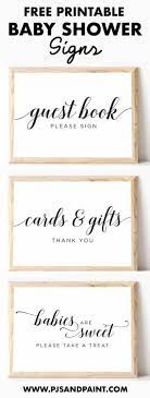 Free printable baby shower cards showered with love card. Baby Shower Signs Free Printables Instant Download