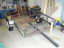How To Build A Utility Trailer Gt1projects Utility Trailer Welding Projects Welding Table