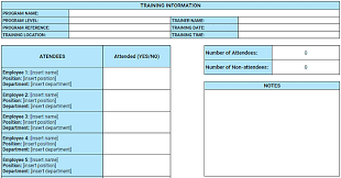 Employee Attendance Tracker Excel Templates Clockify