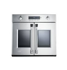 Though it's rare, oven elements can fail in such a way that an electrical short is created that prevents shutoff. Monogram Self Cleaning True Convection Single Electric Wall Oven Stainless Steel Common 30 Inch Actual 29 75 In In The Single Electric Wall Ovens Department At Lowes Com