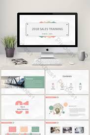 Light Color Simple Style Sales Training Ppt Template Powerpoint Pptx Free Download Pikbest Sales Training Powerpoint Simple Style