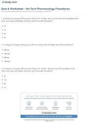Vet Tech Practice Worksheets Printable Worksheets And Activities For Teachers Parents Tutors And Homeschool Families