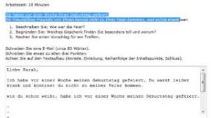 Brief b1 einladung einladen zu d ich möchte dich zu meinem geburtstag einladen. Geburtstag Short Schreiben